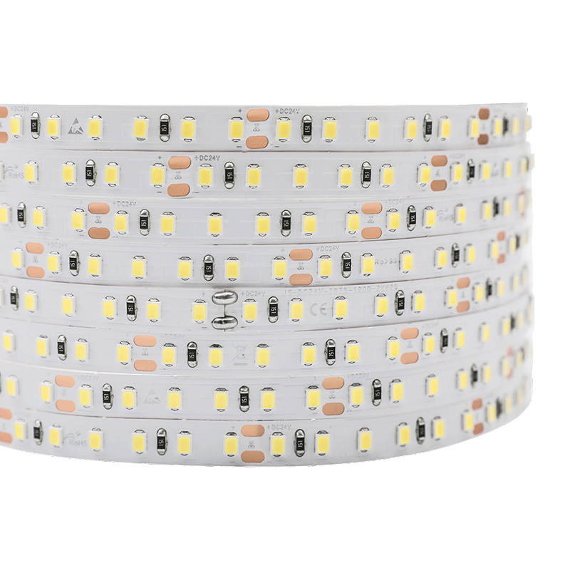 DC24V CRI 96 8mm Full Spectrum White SMD2835 LED Strip 120 LEDs / m